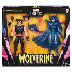 marvel legends wolverine psylocke figura 2-Pack colección aniversario