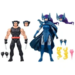 marvel legends wolverine psylocke figura pack Marvel colección