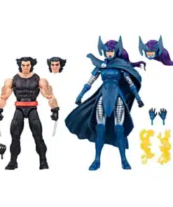 marvel legends wolverine psylocke figura pack Marvel colección
