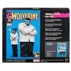 marvel legends wolverine patch joe fixit figura con diseño premium