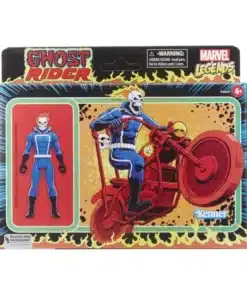 ghost rider retro marvel legends figura Hellcycle colección