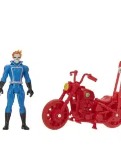 ghost rider retro marvel legends figura con diseño clásico