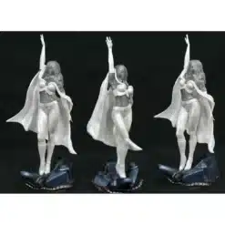 estatua emma frost diamond form diamond select colección
