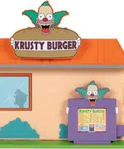 krusty burger the simpsons playset con figura Krusty