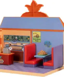 krusty burger the simpsons playset decoración coleccionista