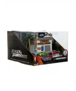 diorama fast and furious jada toys con coches diecast