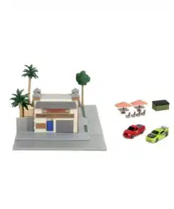 diorama fast and furious jada toys toretto cafe display