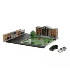 diorama back to the future jada toys colección cine
