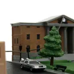 diorama back to the future jada toys edición Hill Valley Courthouse