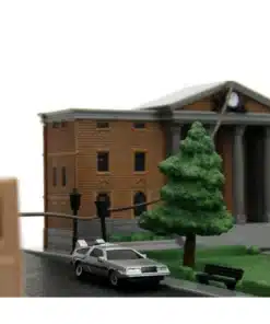 diorama back to the future jada toys edición Hill Valley Courthouse