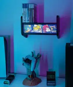 lámpara arcade sonic the hedgehog decoración gaming