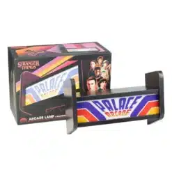lámpara arcade stranger things diseño retro gamer