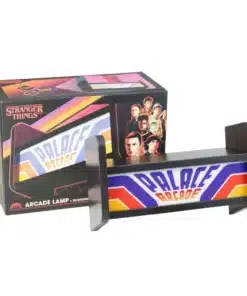 lámpara arcade stranger things diseño retro gamer