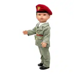 muñeca princesa leonor militar Antonio Juan con certificado