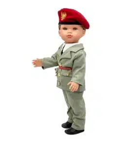 muñeca princesa leonor militar Antonio Juan con certificado