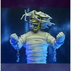 figura eddie mummy iron maiden neca colección rock