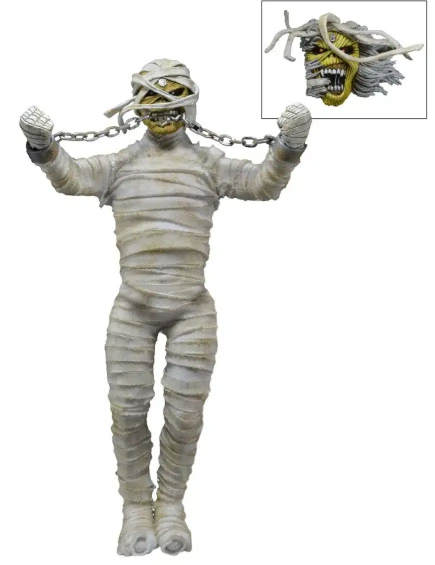 figura eddie mummy iron maiden neca edición Powerslave