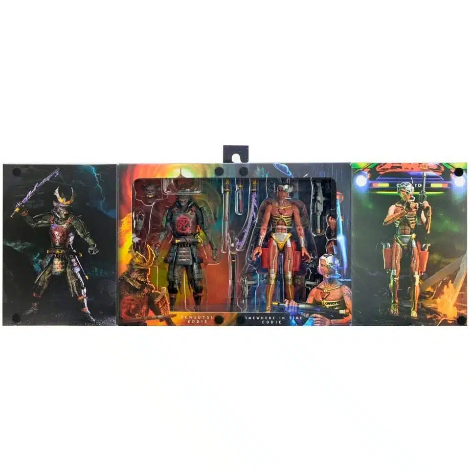 set figuras eddie iron maiden neca Ultimate Future Past