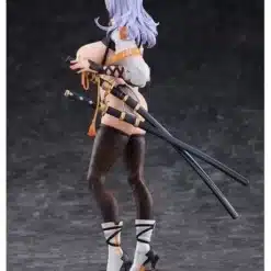 Figura Samurai Rei Mataro pose samurái detalle ropa y armas