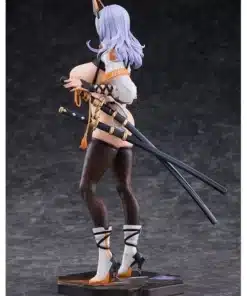 Figura Samurai Rei Mataro pose samurái detalle ropa y armas