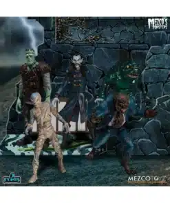 Mezco Tower of Fear Set Deluxe detalles figuras terror