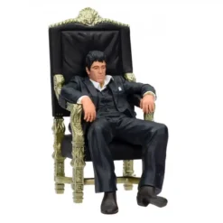 Tony Montana en trono figura PVC colección cine