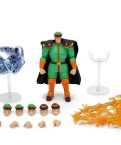 M. Bison Player 2 figura diseño deluxe colección videojuegos