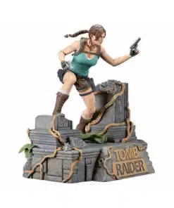 Lara Croft Tomb Raider figura 24 cm detalle pose y acabado