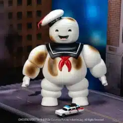Diorama Ghostbusters Stay Puft escena compacta coleccionable