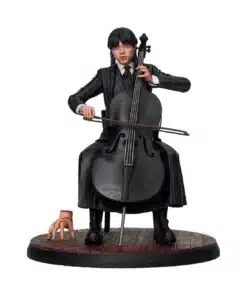 Wednesday figura 15 cm SD Toys con violonchelo colección