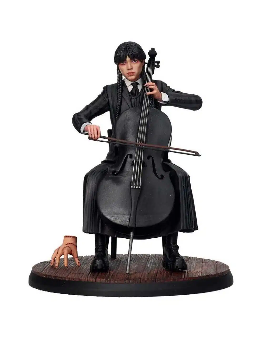 Wednesday figura 15 cm SD Toys con violonchelo colección