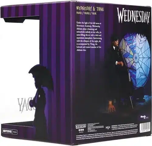 Wednesday figura coleccionable escala 15 cm SD Toys