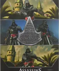 Figura Ezio Auditore articulada diseño detallado Assassin’s Creed