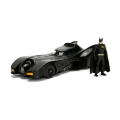 Batmobile 1989 coche diecast con figura Batman DC Comics