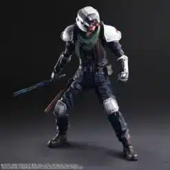 Shinra Security Officer Final Fantasy VII figura articulada con armas