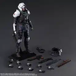 Figura Shinra Security Officer FFVII Remake escala 27.6 cm para colección