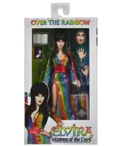 Elvira Pride Edition figura 20 cm NECA Clothed oficial