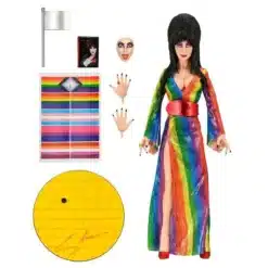 Elvira Pride Edition colección NECA 20 cm vitrina friki