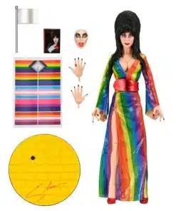 Elvira Pride Edition colección NECA 20 cm vitrina friki