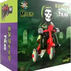 The Fiend Misfits figura 5 pulgadas con trike rojo Super7