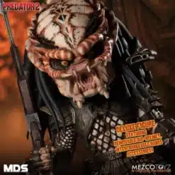 Figura Predator 2 estilizada diseño oficial Mezco