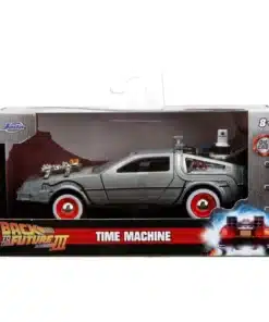DeLorean Back to the Future III modelo 1:24 Welly diecast