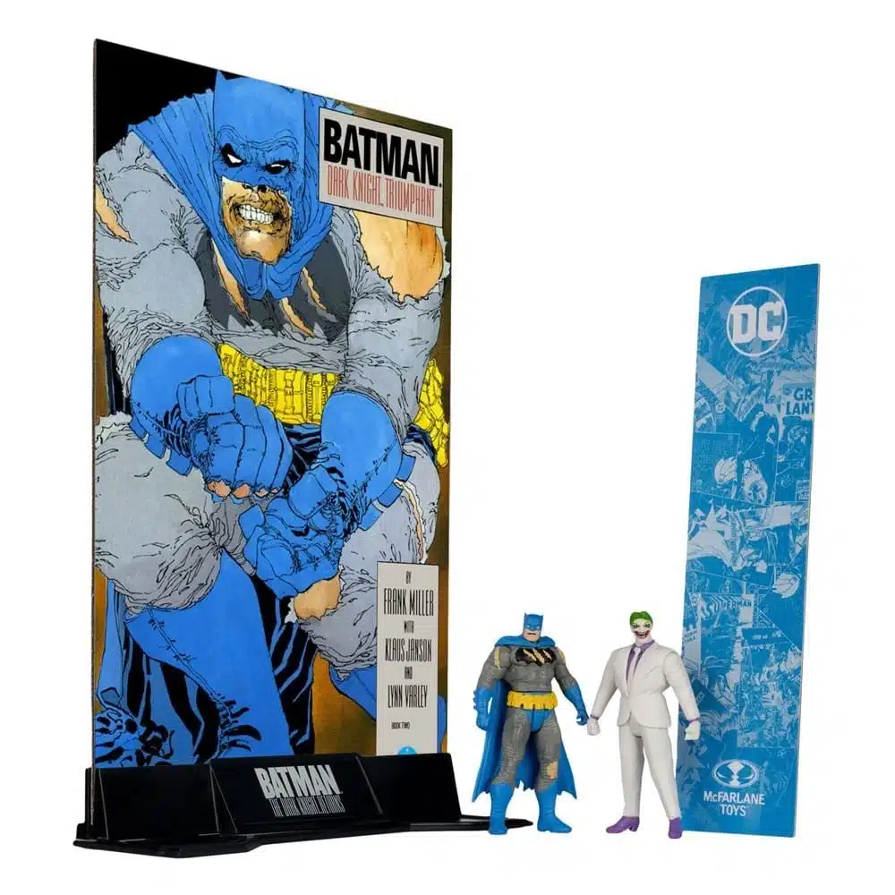 Pack Batman y Joker con cómic The Dark Knight colección