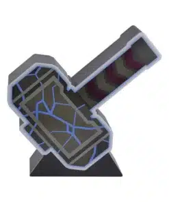 lámpara mjolnir thor marvel 15cm detalle iluminación led