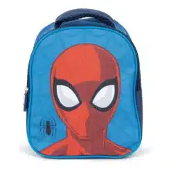 mochila infantil spider-man marvel arditex 24x20cm vista frontal