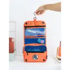 organizador asiento coche dragon ball z instalado en vehículo