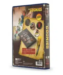 detalle artículos incluidos en el set de papelería the goonies