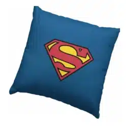 cojín superman 45x45 cm dc comics diseño oficial vista frontal