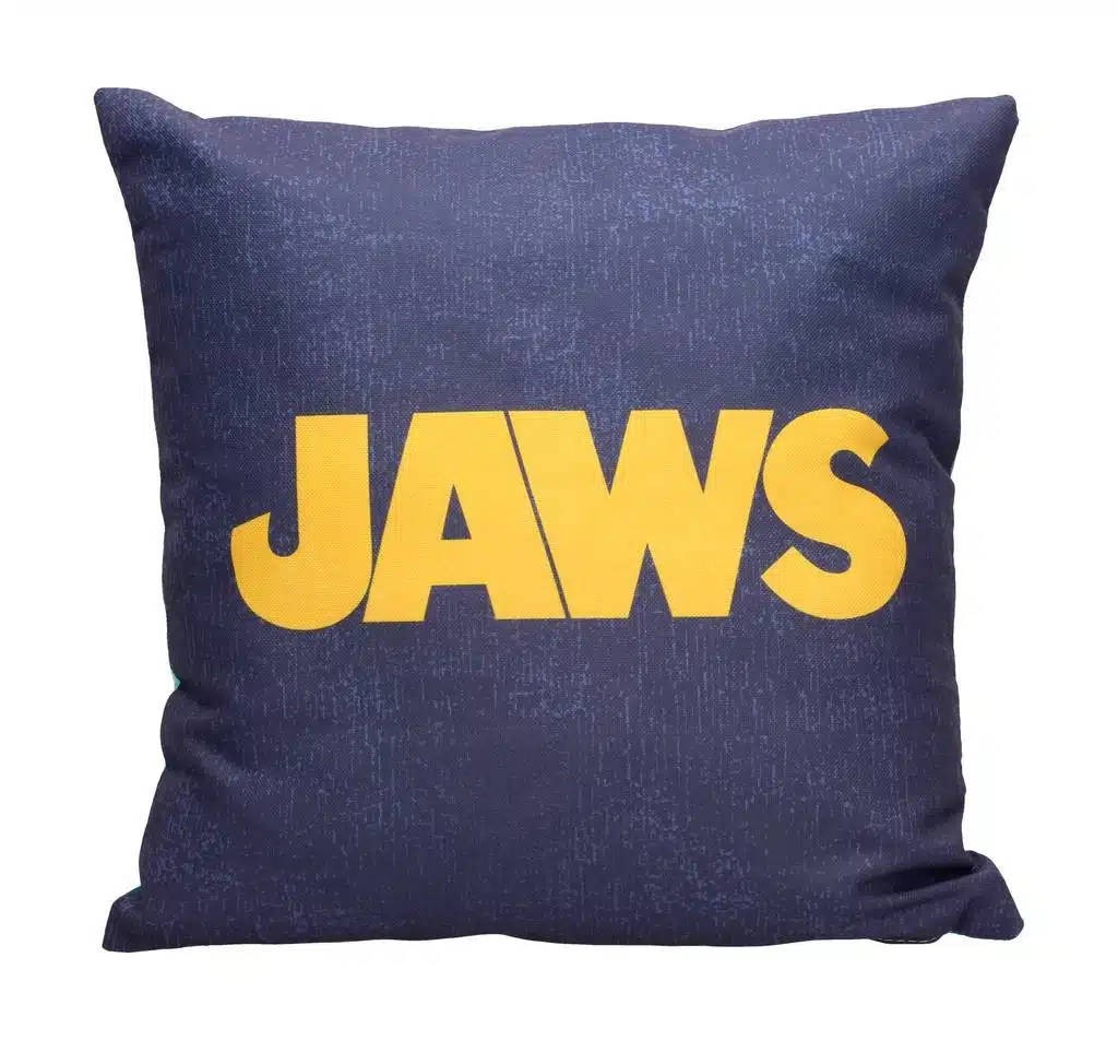 detalle diseño amity island cojín jaws sd toys