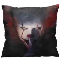 cojín pennywise it 2017 45x45 cm diseño oficial frontal